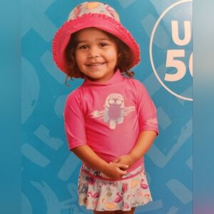 Toddler Girls Bathing suit 50 SPF